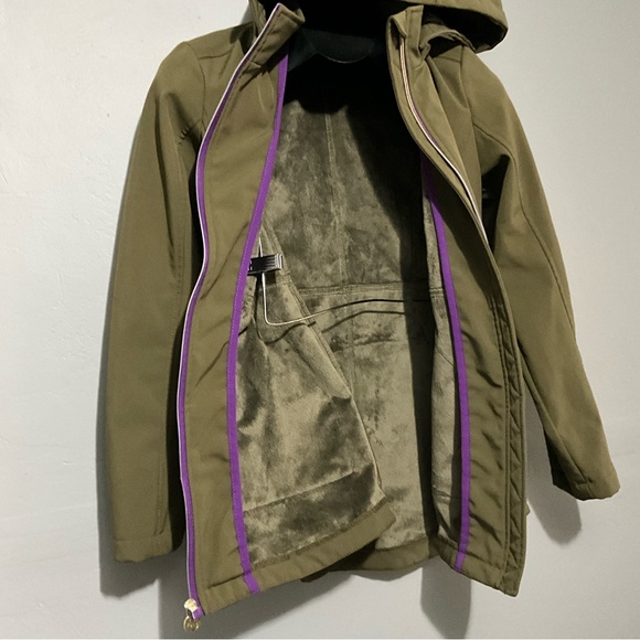 MICHAEL KORS WOMENS JACKET.COLOR OLIVE LIGHTWEIGHT - Picture 13 of 16